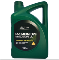 Масло моторное Premium DPF Diesel Engine Oil SAE 5W-30 05200-00620  (пластик Корея Республика) (6L)