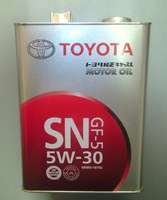 Моторное масло Toyota SN 5W-30 (4 л.) 08880-10705 синт. SN/CF, GF-5 (железо/Япония) 