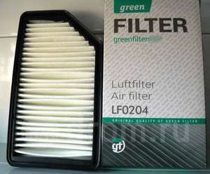 Фильтр воздушный	GREEN FILTER lf0204