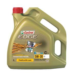 Масло моторное CASTROL EDGE 5W-30 C3 Синтетическое 4L CASTROL-15A568 