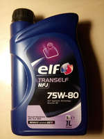 Принадлежность для ТО ELF 75w80 1L Масло Трансмиссионное для МКПП ELF TRANSELF NFJ 75W80 (1L)