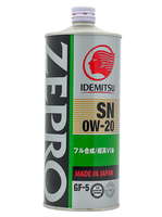 Масло моторное синт. железо Япония Idemitsu Zepro ECO Medalist SN 0W20 1L IDEMITSU-4253001= IDEMITSU-3583001