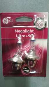 Лампа а/м головного света - галоген 12V H7 55W Mega Light Ultra +90% (блистер 2 лампы) 74154= 58520SXU= 1321590