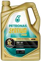 Масло моторное Petronas Syntium 7000 0W-40 5л (API SN; ACEA A3/B4; MB 229.5; BMW LL-01; VW 502 00/505 00; Porsche A40; RN0700) 0W40 5L 70001M12EU 18385019