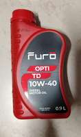 Масло моторное! полусинтетика дизельное  Furo OPTI TD 10W40 (0.9L) \ API CF-4, МВ 229.1, VW 501.01/505.00