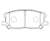 Колодки тормозные LEXUS RX -08 перед. Harrier Toyota-044650W070= Toyota-0446548100= KASHIYAMA-D2249H