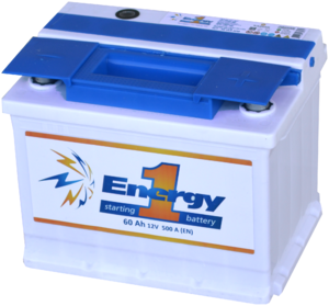 Аккумулятор Energy One 6CT-60 оп (-+) 60Ah 500А + справа 242х175х190