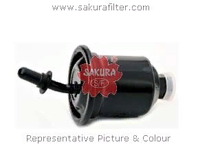 Фильтр топливный Pajero 3.0 бенз Sakura-FS10440= mitsubishi-MR239580= js-FS3203