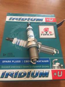 Свеча зажигания, серия Iridium+U, 1 шт. Hyundai Accent III, Elantra, Getz, Lada	torch-K6RIU11