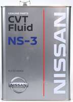 Жидкость трансмиссионная АКПП вариаторного типа NISSAN NS-3 CVT (железо Япония) (4L)  KLE5300004
