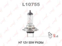 Лампа H7 12V 55W PX26D LYNXauto-L10755