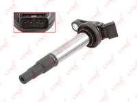 Катушка зажигания Toyota Auris  Avensis  Rav4  Yaris  Verso LYNXauto-spl1095= BREMI-20443= toyota-9091902258= TORCH-tex11100= MOBILETRON-ct47= Zekkert-zs1063