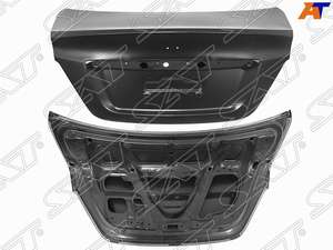 Крышка багажника без отв под ключ	Hyundai Solaris 2014-2017 sat-STHNS10750= hyundai-692004L010