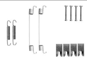 Ремкомплект креплений колодок задих барабанных Nissan Note  Micra III  Renault Clio III  Toyota Yaris Bosch-1987475300= TRW-sfk363= Frenkit-950827= Zekkert-BR1511= LYNXauto-bc8084
