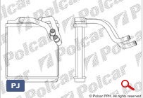 Радиатор отопителя LHD Colt 1998 182x174x32mm Polcar-5231N81= Mitsubishi-MR270016