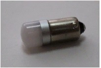 Лампа светодиодная T4W 2835-2SMD-B White 12-24V (BA9s) V0128