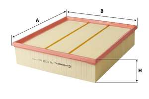 Фильтр воздушный Mercedes Sprinter I  V-Class  Vito I  Volkswagen LT 28 II  35 II  46   filtron-AP157= NORDFIL-AN1059