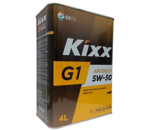 МАСЛО МОТОРНОЕ KIXX G1 5W50 SN/CF СИНТЕТИЧЕСКОЕ SYNTHETIC (T) KR/4L (СТАРЫЙ НОМЕР L544644T)	kixx-L544644TE1= KIXX-L210344TE1 Ж/Б